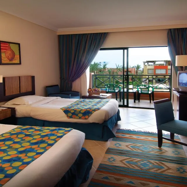 غرفة ديلوكس بسرير مزدوج، REHANA SHARM RESORT 5/7