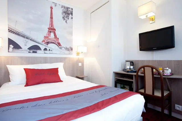 غرفة قياسية مفردة، Hotel Saphir Grenelle 4/4