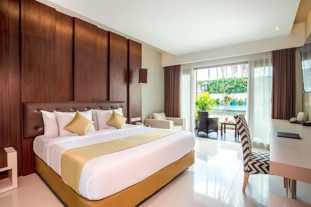 Deluxe, King Bed, Pool View, Tonys Villas and Resort Seminyak Bali 1/7