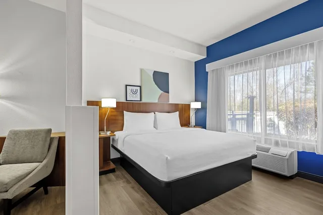 غرفة بسرير كينج لذوي الإعاقة، Spark by Hilton Macon North, GA 1/8