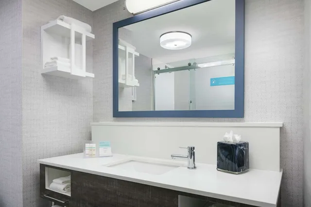 غرفة بريميوم بسرير كينج، Hampton Inn & Suites Tampa/Ybor City/Downtown 4/4