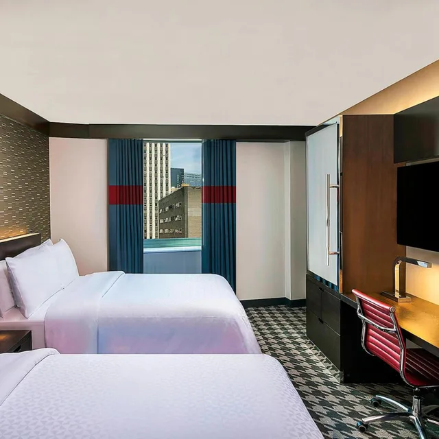 غرفة بسريرين مزدوجين، Four Points By Sheraton New York Downtown 13/15