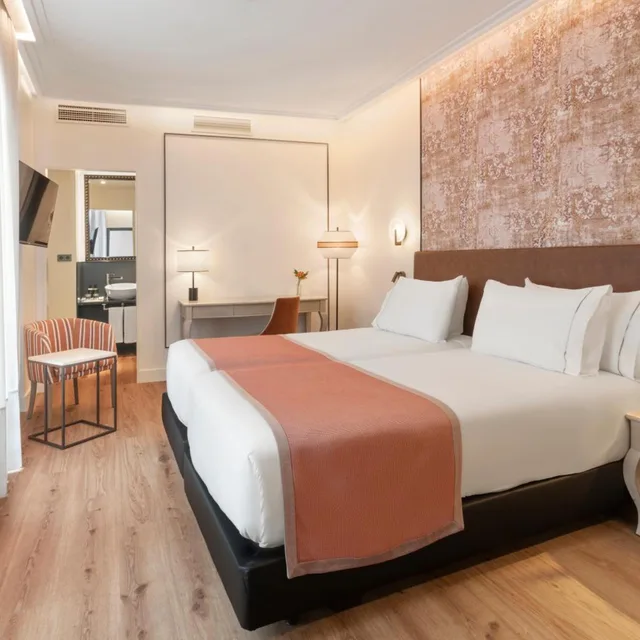 غرفة بسرير مزدوج أو سريرين منفصلين، Eurostars Sevilla Boutique 2/10