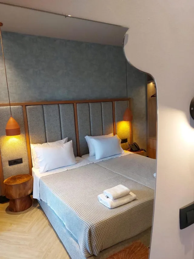 غرفة سوبيريور بسرير مزدوج بإطلالة على البحر، Coral Beach Hotel 7/10