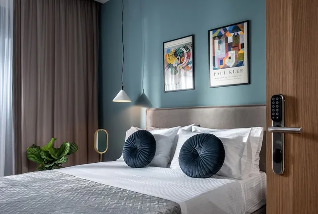 غرفة ديلوكس بسرير كوين، Kipos Boutique Suites 3/4
