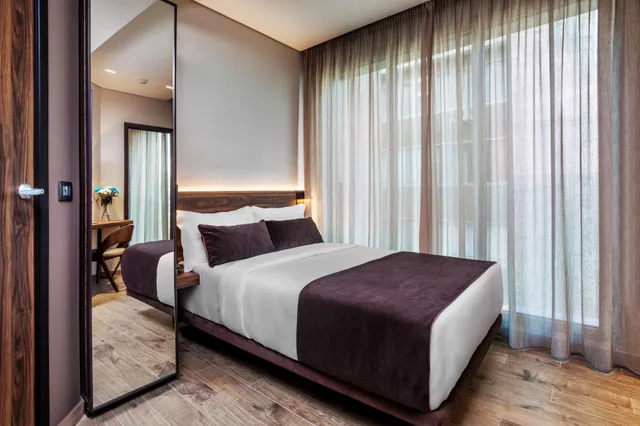 غرفة متصلة عائلية بسريرين منفصلين بإطلالة على المدينة، Ad Imperial Plus Hotel Thessal 4/7
