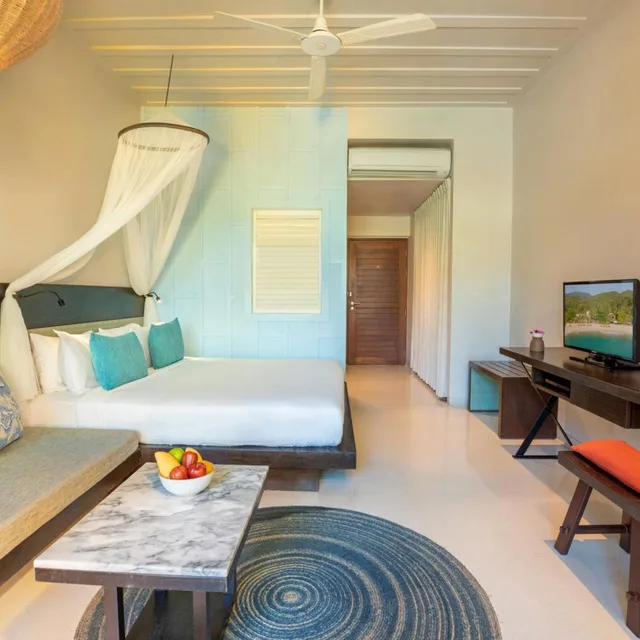 Deluxe, Double Bed, Ocean Front, Buri Rasa Village Phangan 1/3