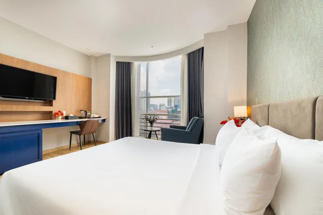Galaxy, Queen Bed، Ngan Ha Hotel 4/4