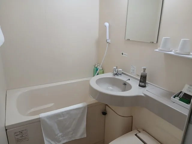 غرفة بسريرين منفصلين، Hotel Route Inn Saga Ekimae 4/5