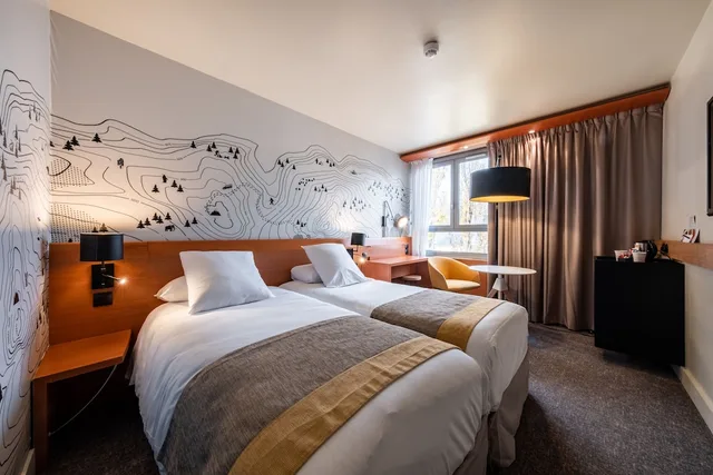 غرفة قياسية بسريرين منفصلين، Mercure Grenoble Centre Alpotel 2/10