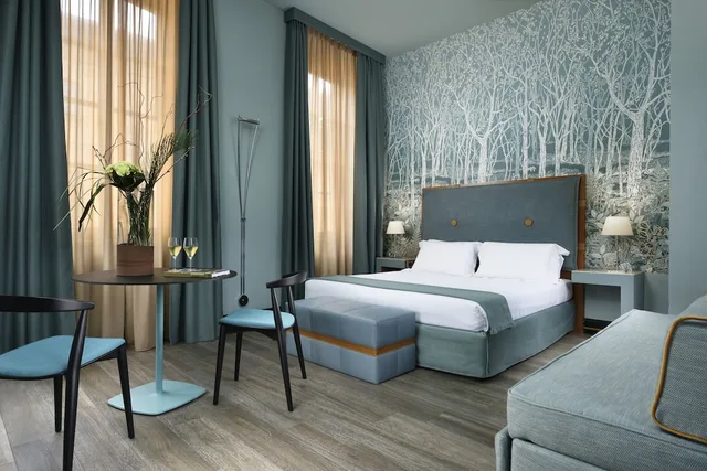 غرفة تنفيذية بسرير كوين وسريرين منفصلين، Villa Appiani 1/3