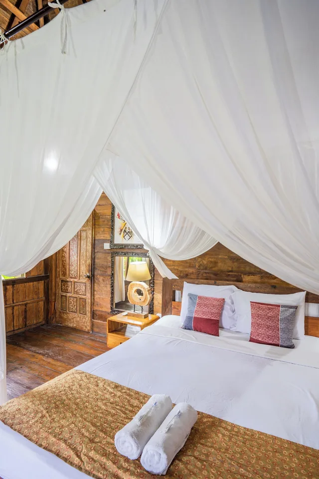 غرفة شهر العسل بسرير كوين بغرفة نوم واحدة، Ubud Sawah Homestay 2/4