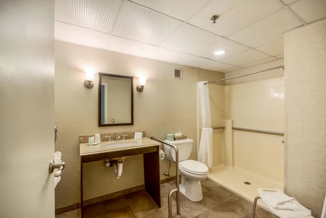 غرفة بسرير كينج لذوي الإعاقة، Exton Hotel And Conference Center 7/8