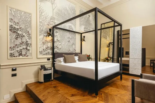 غرفة إليت بسرير كينج، Roma Luxus Hotel 4/7