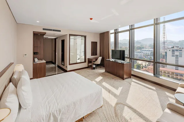 غرفة ديلوكس بسريرين منفصلين، Muong Thanh Luxury Cao Bang Hotel 2/2