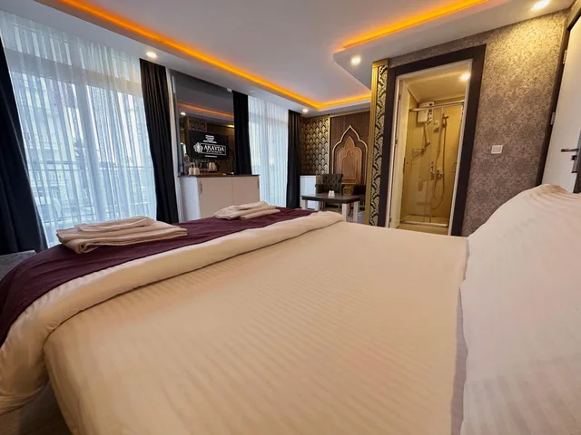 غرفة ديلوكس بسرير مزدوج بشرفة، Anka Butik Hotel 2/9