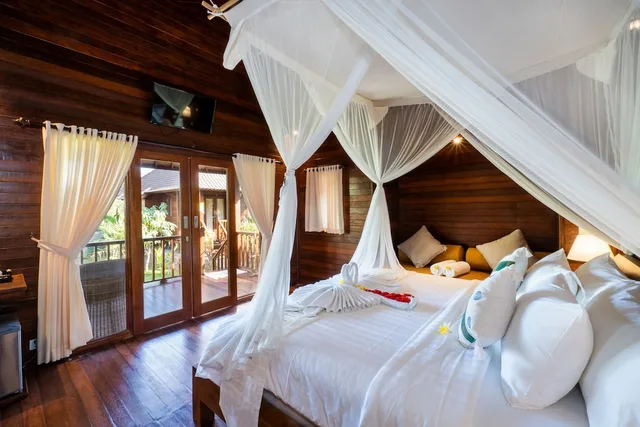 غرفة ديلوكس بسرير مزدوج أو سريرين منفصلين، Royal Retreat Villa's Lembongan 1/8