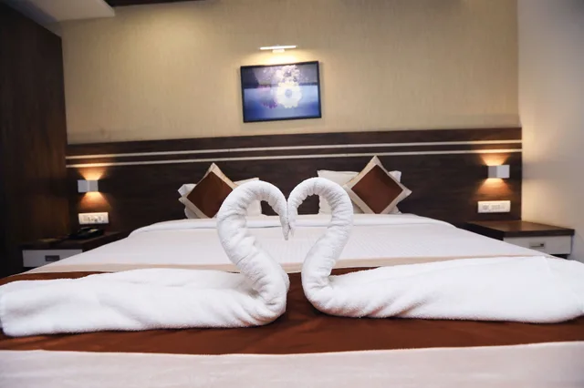 غرفة بريميوم بسرير مزدوج بإطلالة على المدينة، The Suncity 5/6