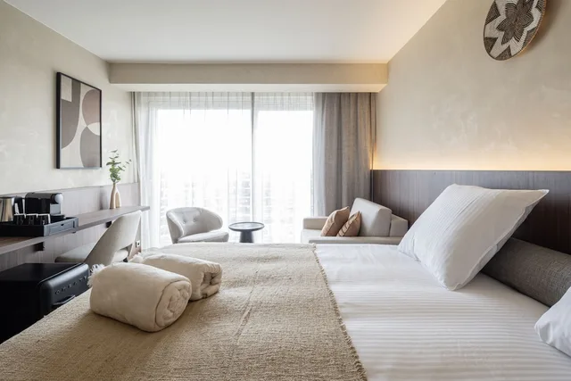 غرفة ديلوكس بسرير كينج، Beach Palace Hotel 2/7