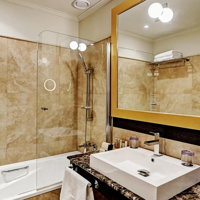 غرفة ديلوكس بسرير مزدوج أو سريرين منفصلين، Grandezza Hotel Luxury Palace 5/10