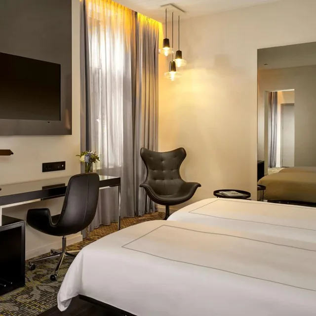 غرفة سوبيريور بسرير فردي، Park Plaza Victoria Amsterdam Hotel 3/7
