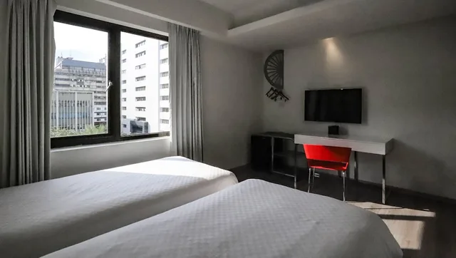 غرفة قياسية بسريرين منفصلين، Hotel Initial-Taichung 5/10