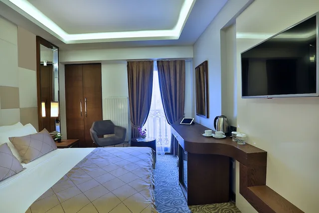 غرفة قياسية بسرير مزدوج، Grand Sagcanlar Hotel 3/4