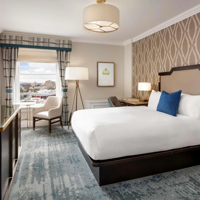 Fairmont, King Bed, Queen Bed, Harbour View، Fairmont Empress Hotel 1/6