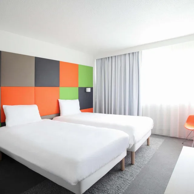 غرفة بسريرين منفصلين، Ibis Styles Nancy Sud 2/8