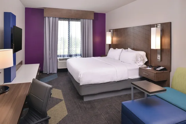 غرفة قياسية بسرير كينج لذوي الإعاقة، Holiday Inn Express Suites Bryant Benton Area 2/3
