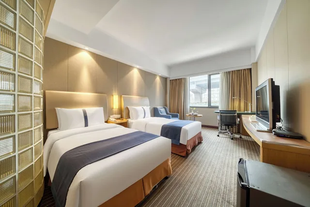 غرفة بزنس بسريرين منفصلين، Hangzhou Haiwaihai Holiday Hotel (ex. Holiday Inn Express Grand Canal) 7/10