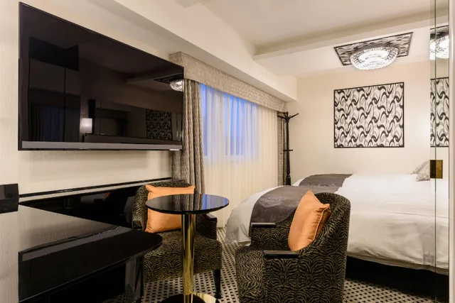Semi Room, Deluxe, 2 Semi Double Beds, Apa Hotel Hatchobori Shintomicho 1/1