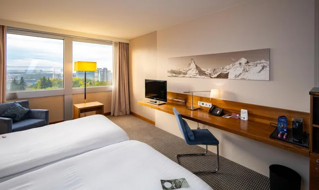 غرفة ديلوكس بسرير فردي، Movenpick Hotel Geneva 1/10