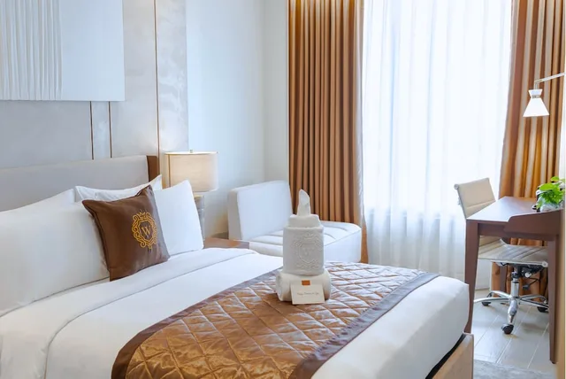 غرفة متصلة عائلية بسرير كوين وسريرين منفصلين، Grand Westside Manila Bay 1/4
