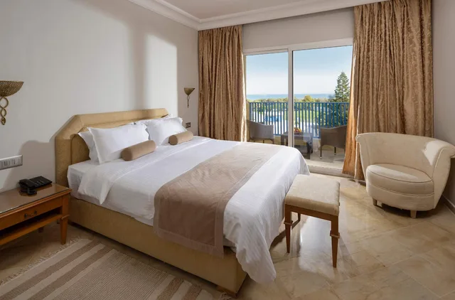 غرفة ديلوكس بسرير مزدوج بإطلالة، Verdi Tunis Beach Resort 1/1