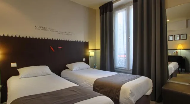 غرفة قياسية بسريرين منفصلين، Timhotel Paris Gare Du Nord 1/1