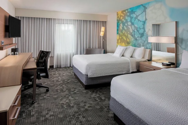غرفة بسريرين كوين لذوي الإعاقة، Courtyard by Marriott Daytona Beach Speedway/Airport 1/5