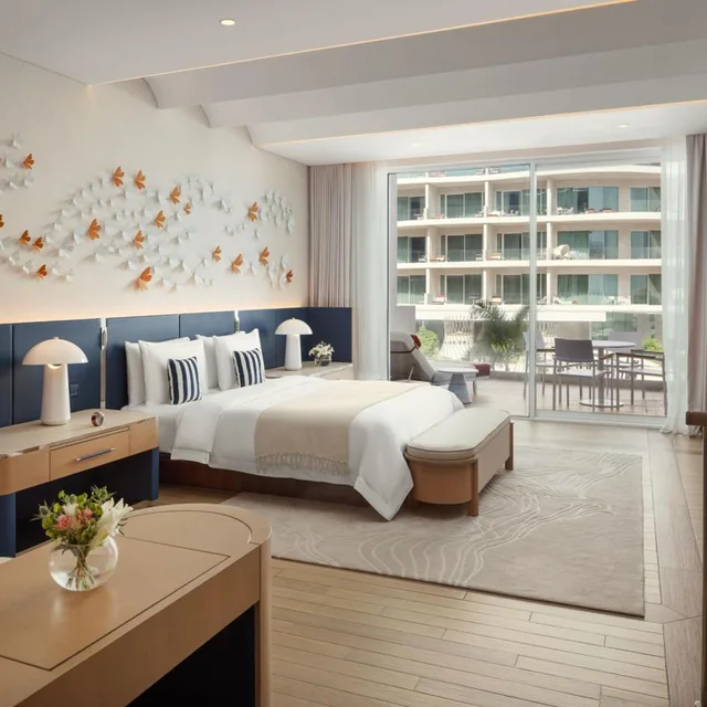 1 Bedroom, Duplex, Coral, Suite, King Bed, Sea View, Balcony، The St. Regis Al Mouj Muscat Resort 1/2