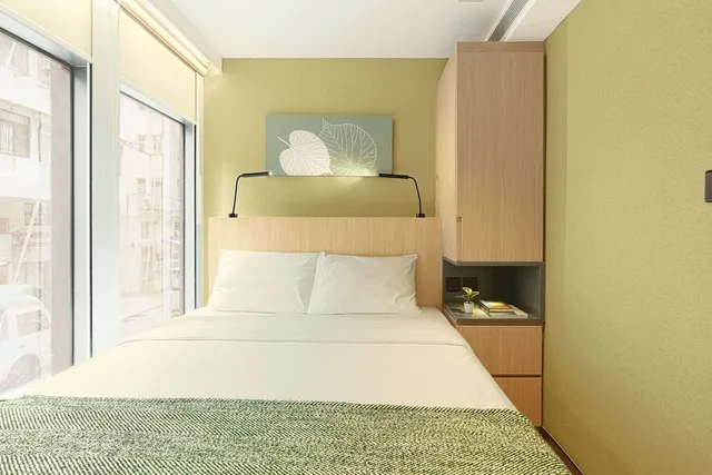 جناح بسرير مزدوج بإطلالة على المدينة بغرفة نوم واحدة، Urbanwood Ap Lei Chau 5/10
