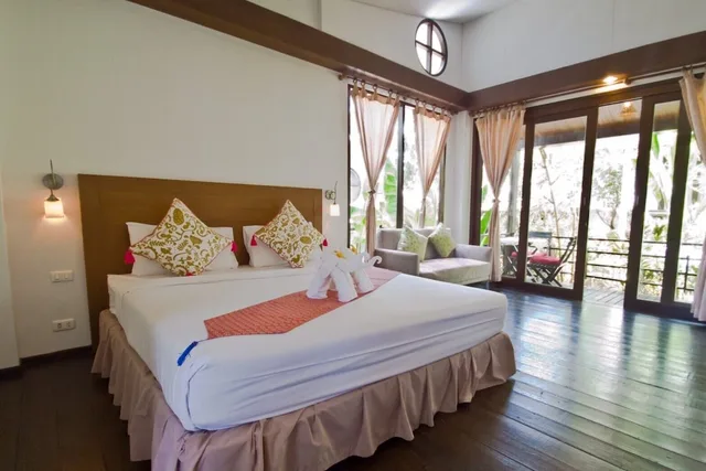 بنغل ديلوكس بسرير كينج مع أريكة، Sasitara Residence Koh Samui 3/9