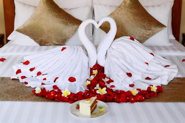 فيلا شهر العسل بسرير كينج بغرفة نوم واحدة بمسبح خاص، Ubud Nyuh Bali Resort & Spa 4/6