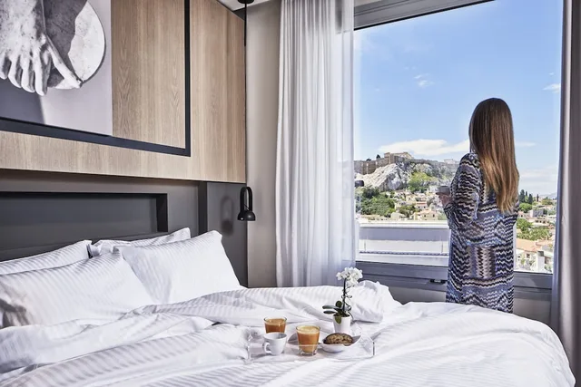 Deluxe, Queen Bed, Panoramic, Lycabettus View, Terrace، Urban Frame Hotel 1/6