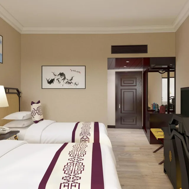 غرفة قياسية بسريرين منفصلين، Yindo (Grand Jasper) Hotel 1/3