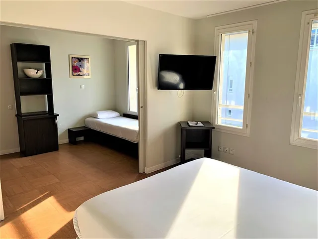 شقة بسرير كوين وسرير فردي، Apart'hotel Sainte-Marthe 2/8