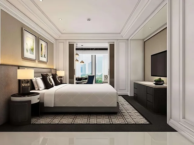 غرفة بريميوم ديلوكس بسرير كينج في طابق مرتفع، PULLMAN BEIJING SOUTH 2/6