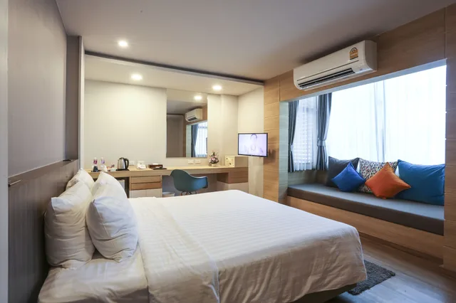 غرفة ديلوكس بسرير كينج، TK. Palace Hotel & Convention Bangkok 4/9