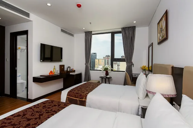 غرفة سوبيريور بسريرين منفصلين، Golden Line DaNang Hotel 2/5