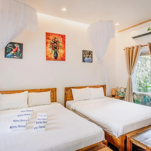بنغل عائلي بإطلالة على الحديقة، Miana Resort Phu Quoc 3/10