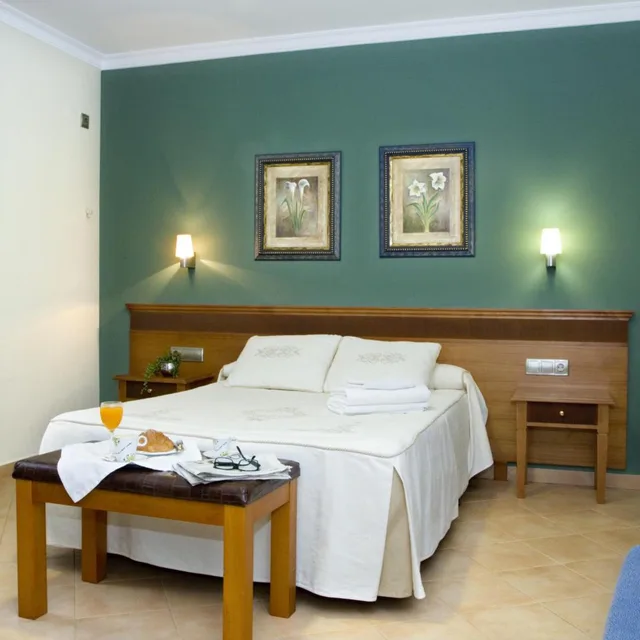 غرفة بسرير مزدوج أو سريرين منفصلين بشرفة، Hotel Ramis 3/10