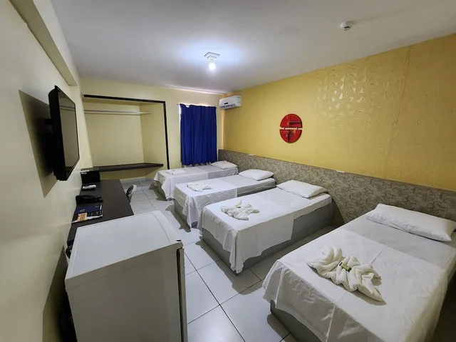 غرفة عائلية رباعية بسرير مزدوج وسريرين منفصلين، JR Hotel 1/10